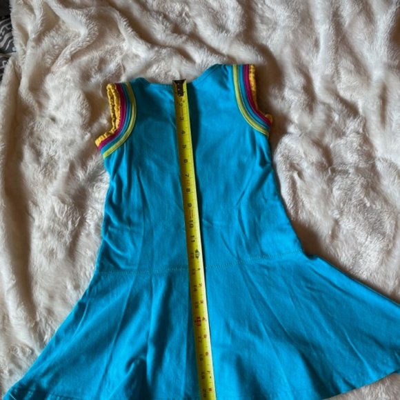2/$30 Kloz for Kids Blue Sleeveless Dress Girls Size 6 - Picture 8 of 12